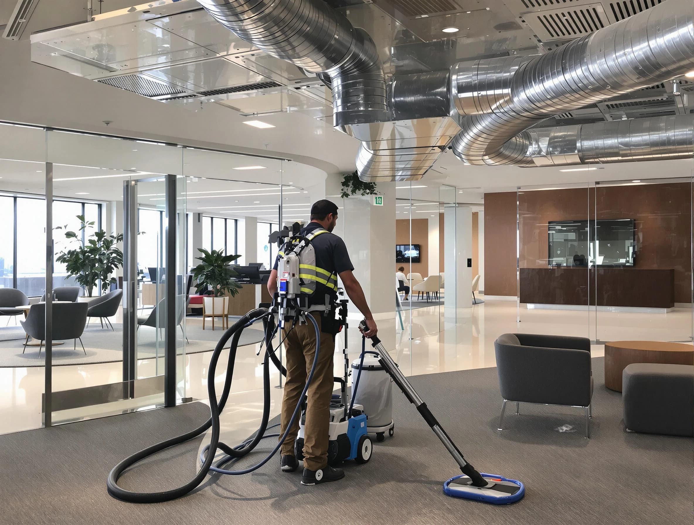 Commercial duct cleaning service by Salt Lake City Air Duct Cleaning in Salt Lake City