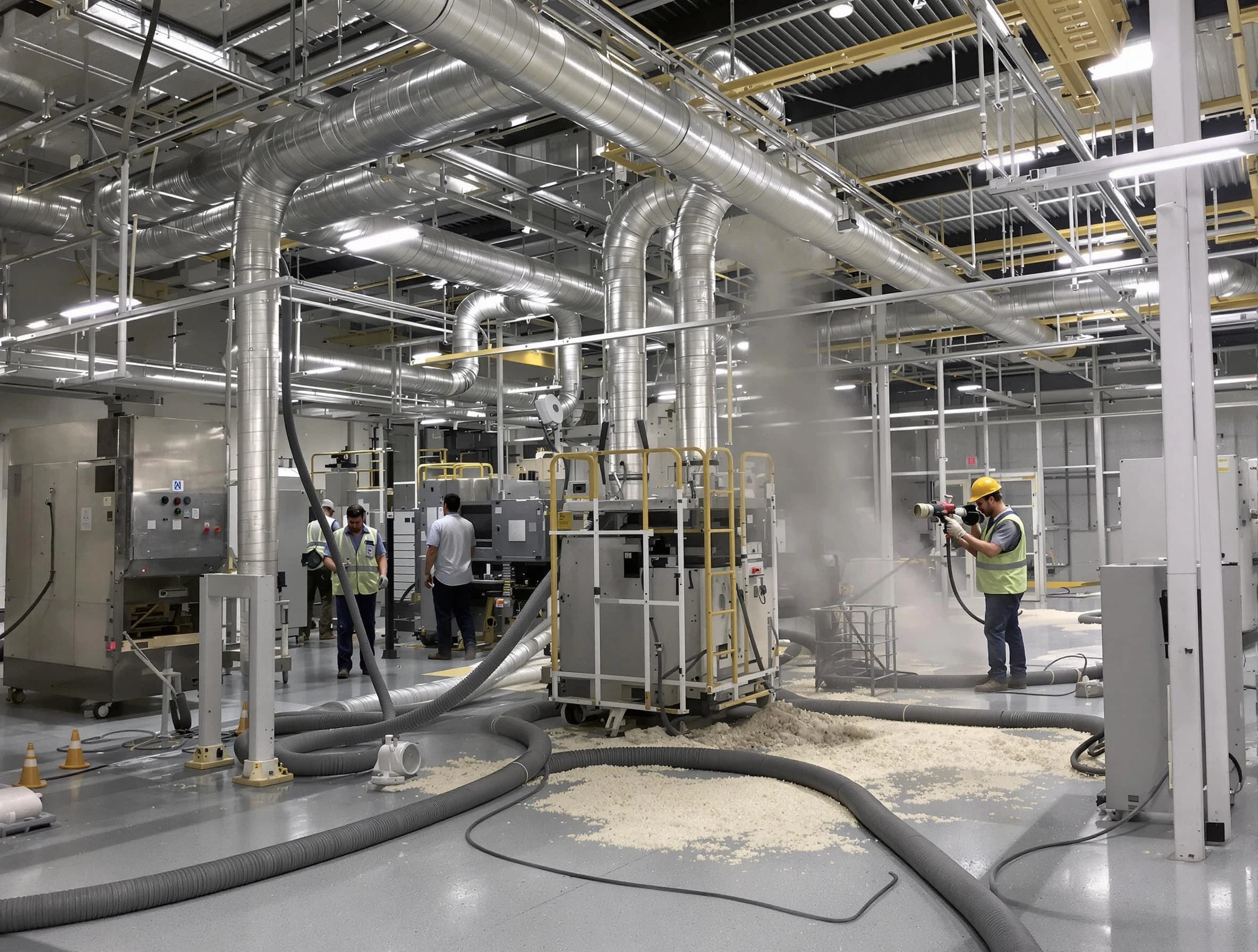 Heavy-duty industrial duct cleaning by Salt Lake City Air Duct Cleaning in Salt Lake City