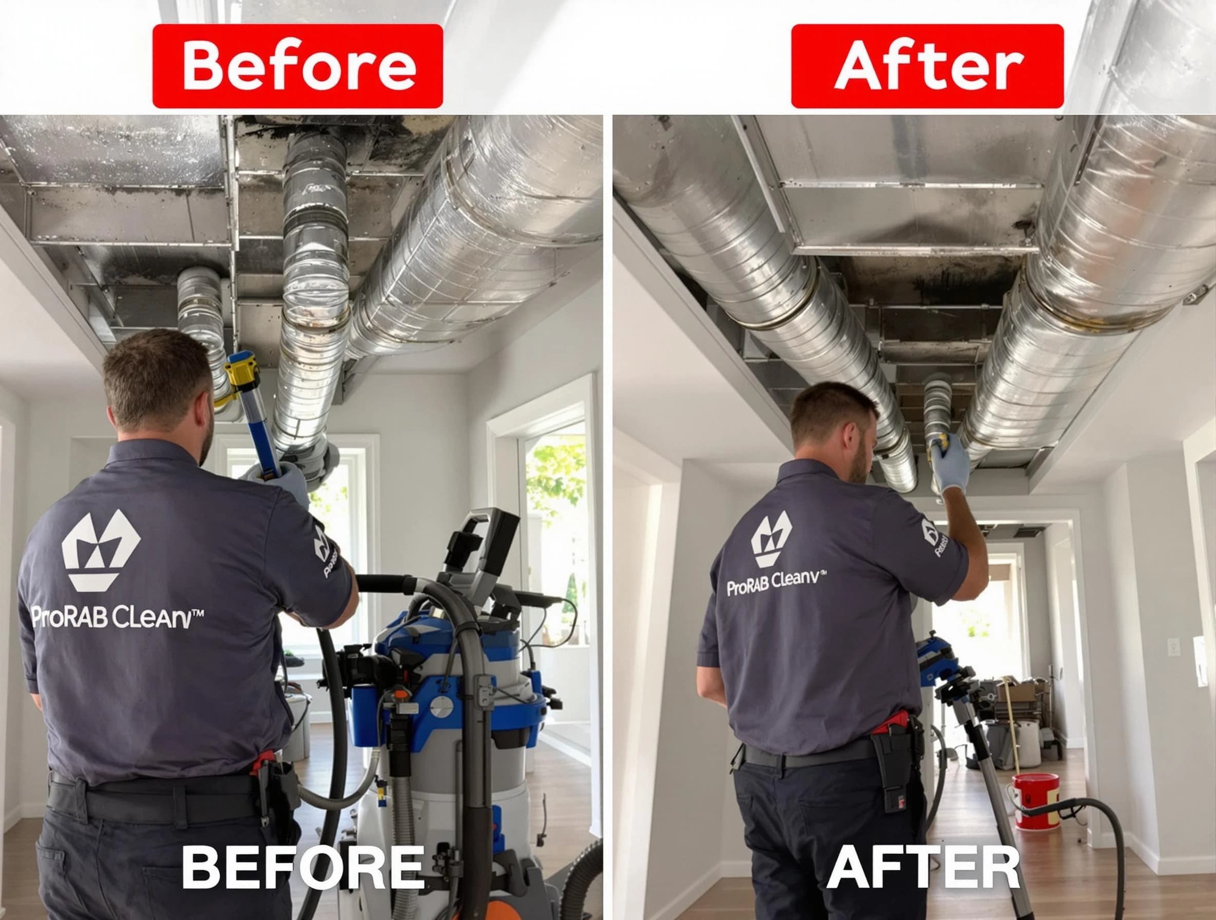 Salt Lake City Air Duct Cleaning expert performing thorough residential duct cleaning in a Salt Lake City home