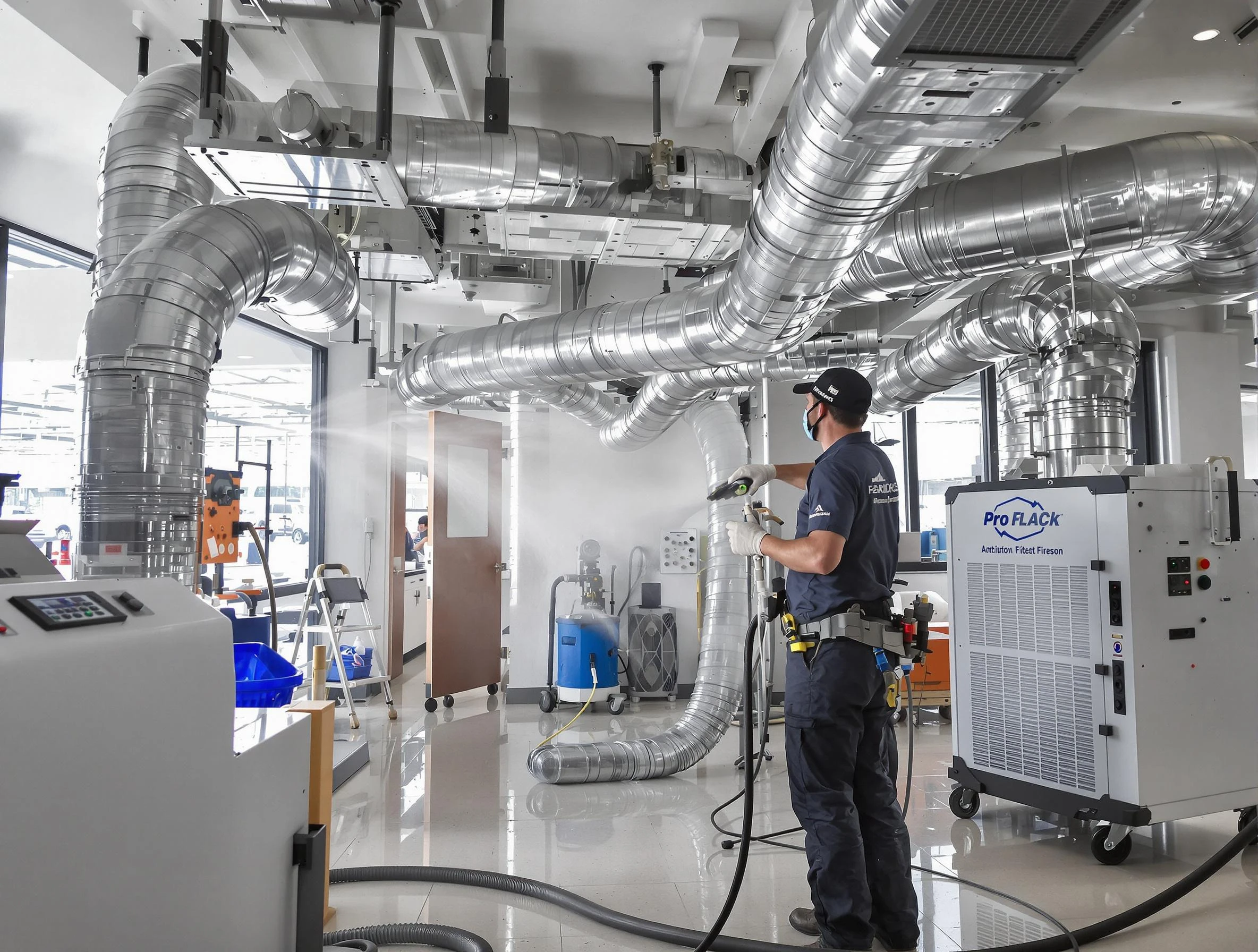 Negative Pressure Air Duct Cleaning in Salt Lake City