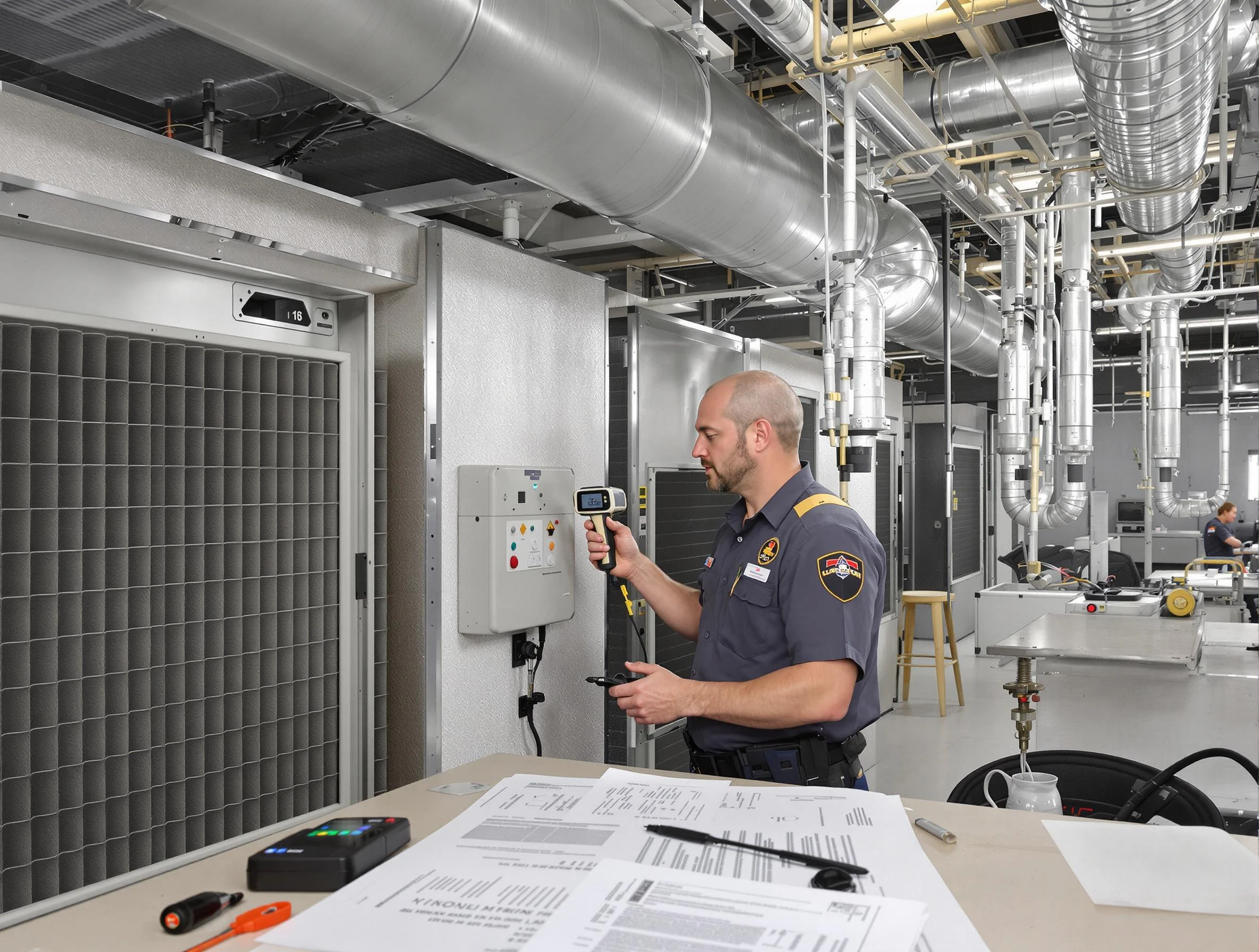 Professional filter system inspection by Salt Lake City Air Duct Cleaning in Salt Lake City