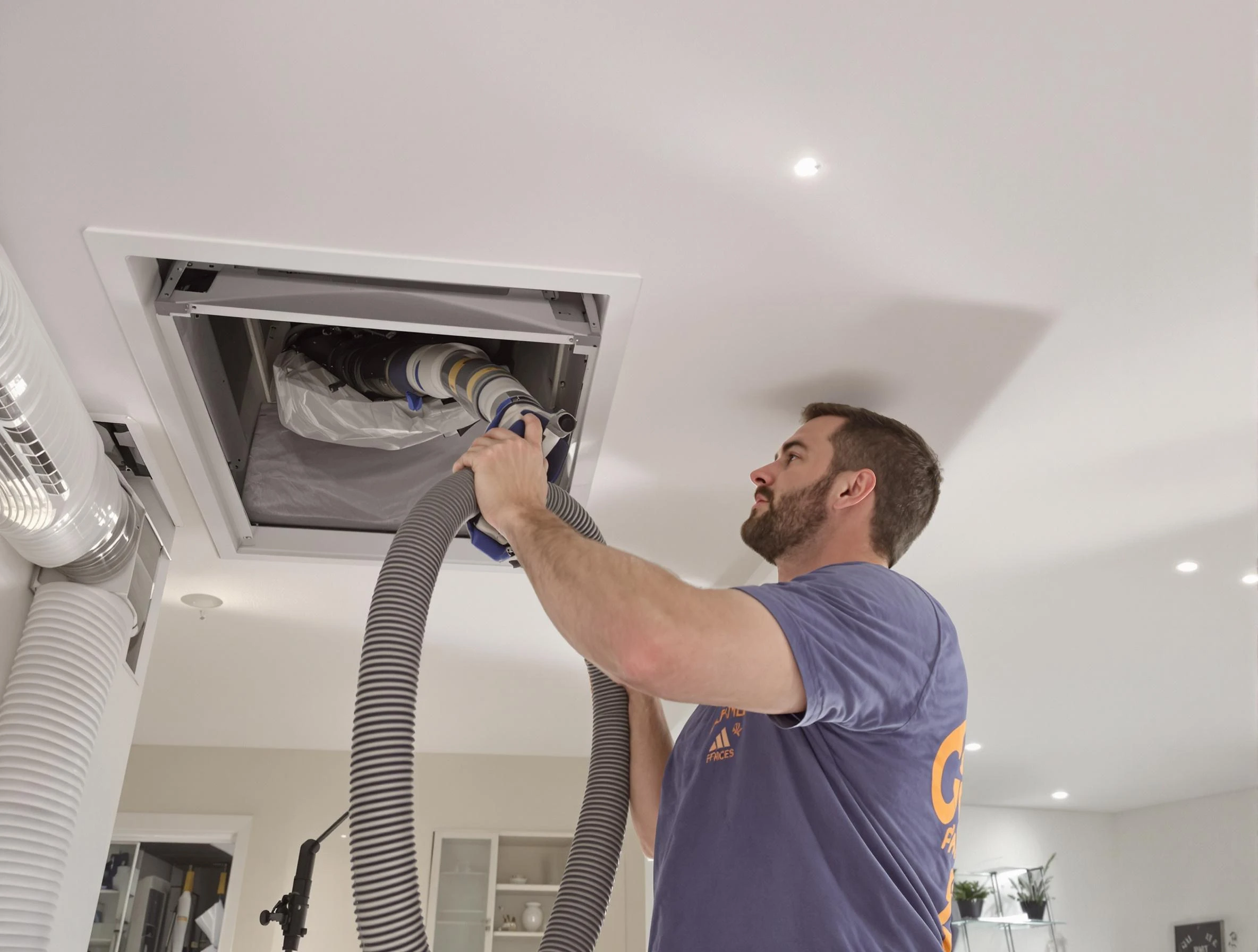 Precision indoor duct cleaning by Salt Lake City Air Duct Cleaning in Salt Lake City
