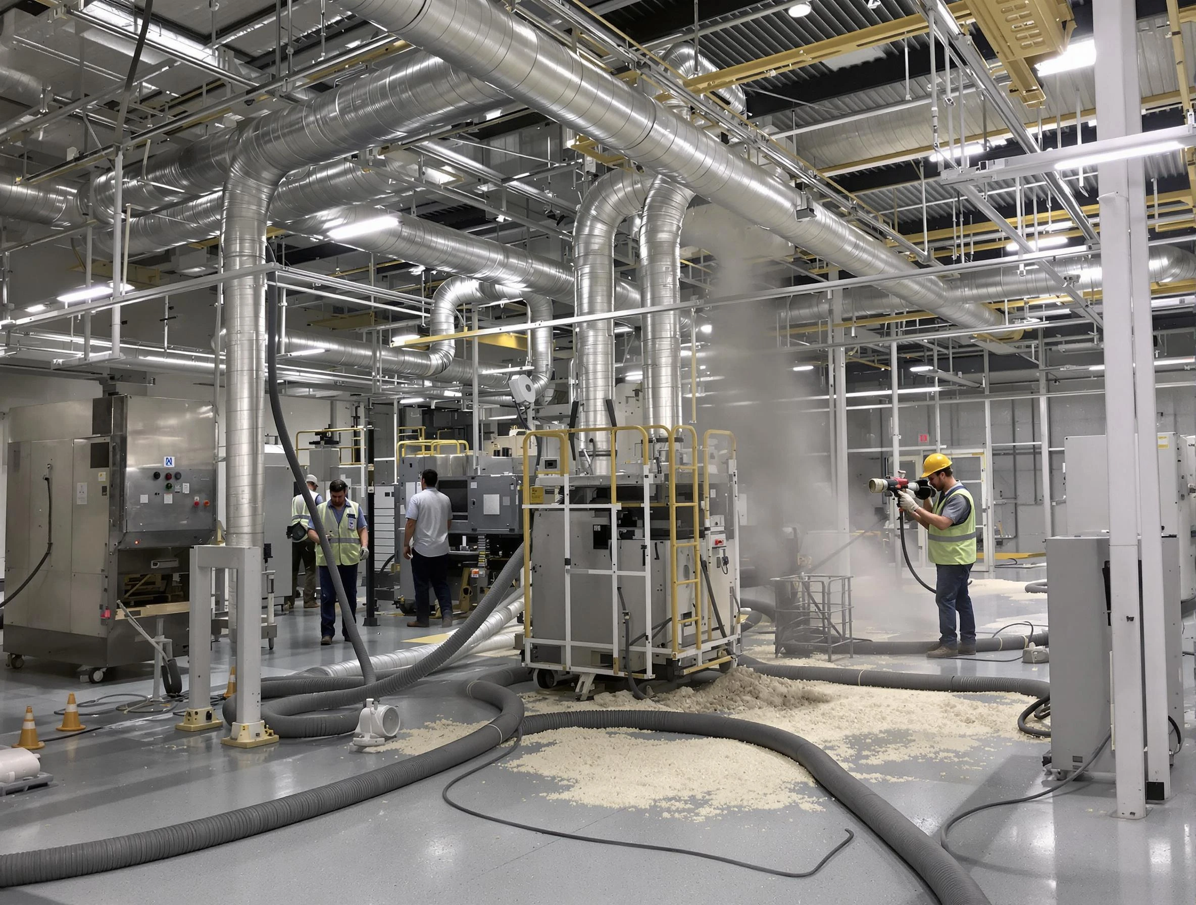 Heavy-duty industrial duct cleaning by Salt Lake City Air Duct Cleaning in Salt Lake City