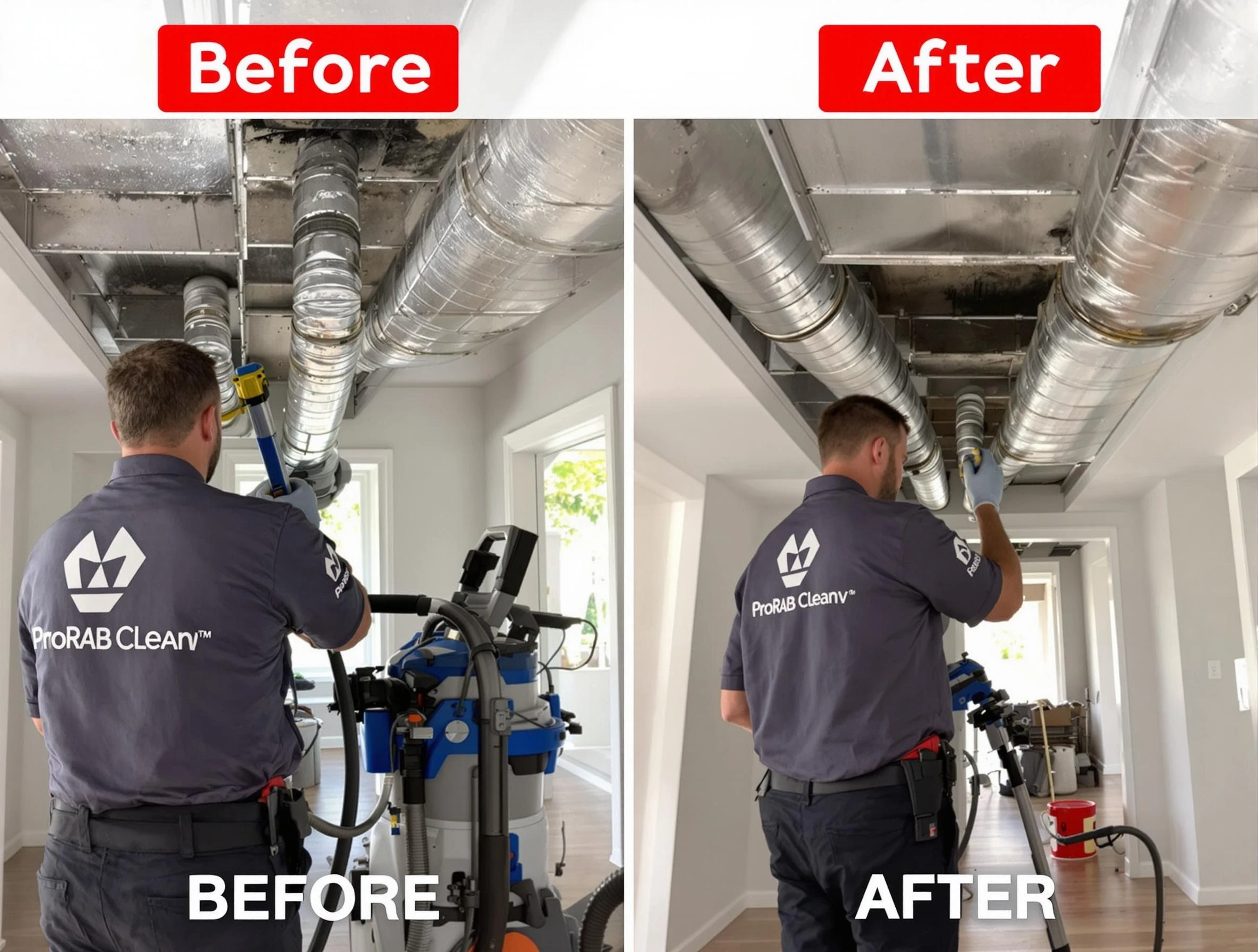 Salt Lake City Air Duct Cleaning expert performing thorough residential duct cleaning in a Salt Lake City home